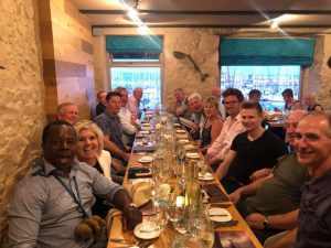 SR - GUERNSEY, DINNER AT LE NAUTIQUE